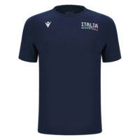 Italian National Team Dark Blue T-Shirt 2024-25