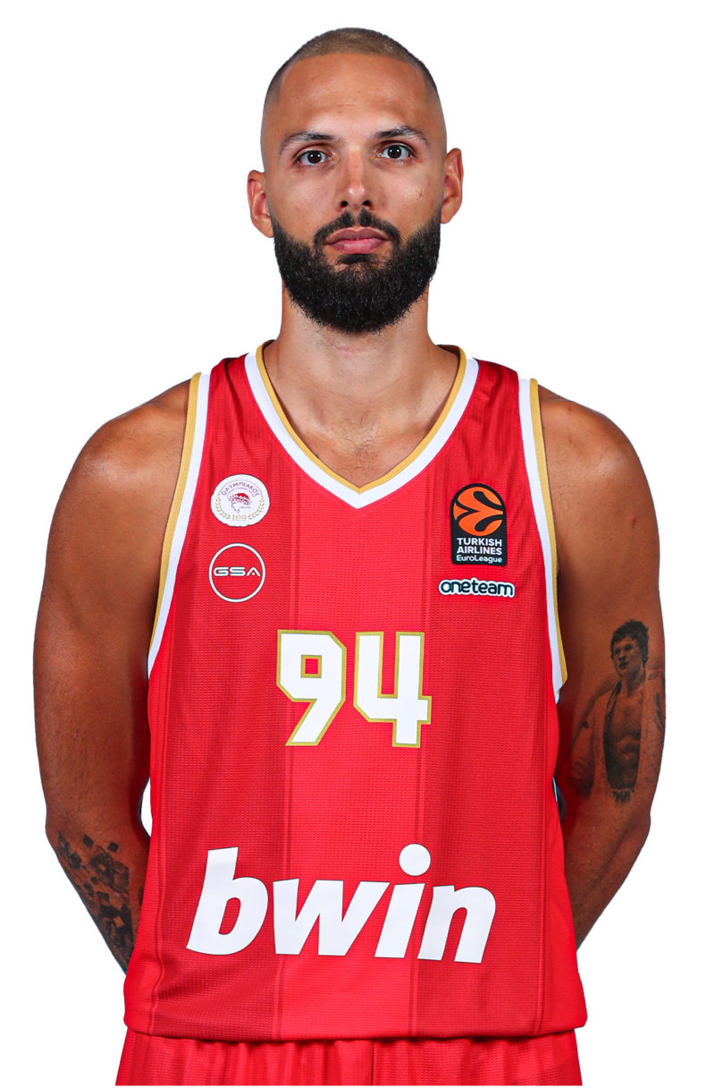 Fournier Euroleague red jersey for Olympiacos 2024-25