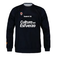 Valencia Basket navy blue warm-up shirt, 2024-25 ACB season