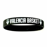 Black Valencia Basket Wristband 2024-25