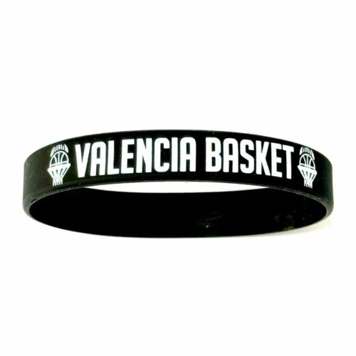 Black Valencia Basket Wristband 2024-25