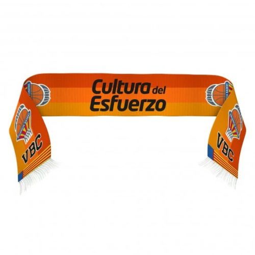 Orange Valencia Basket Scarf 2024-2025