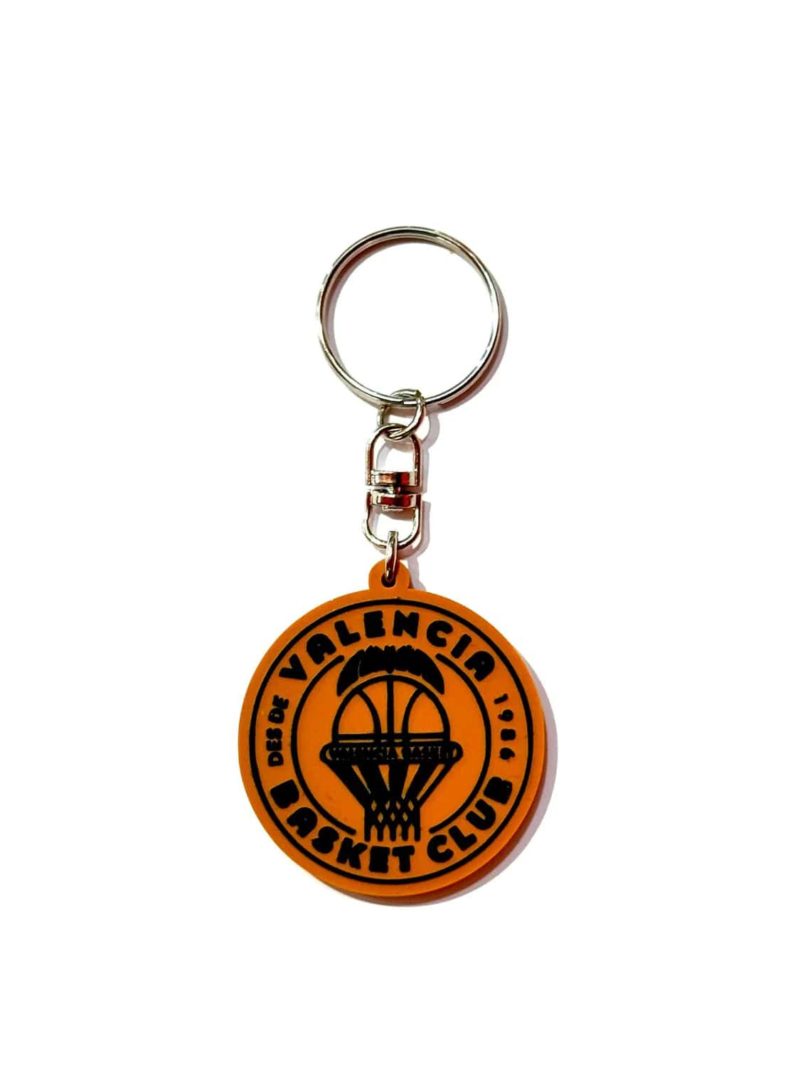 Porte-clefs Orange Valencia Basket 2024-25