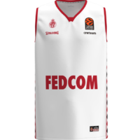 Maillot Roca Team Monaco EuroLeague blanc 2024-25