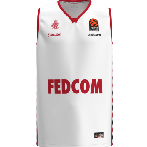 Roca Team Monaco EuroLeague white jersey 2024-25