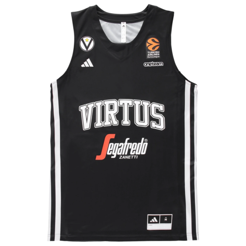 Maillot Virtus Bologne 2024-25 noir