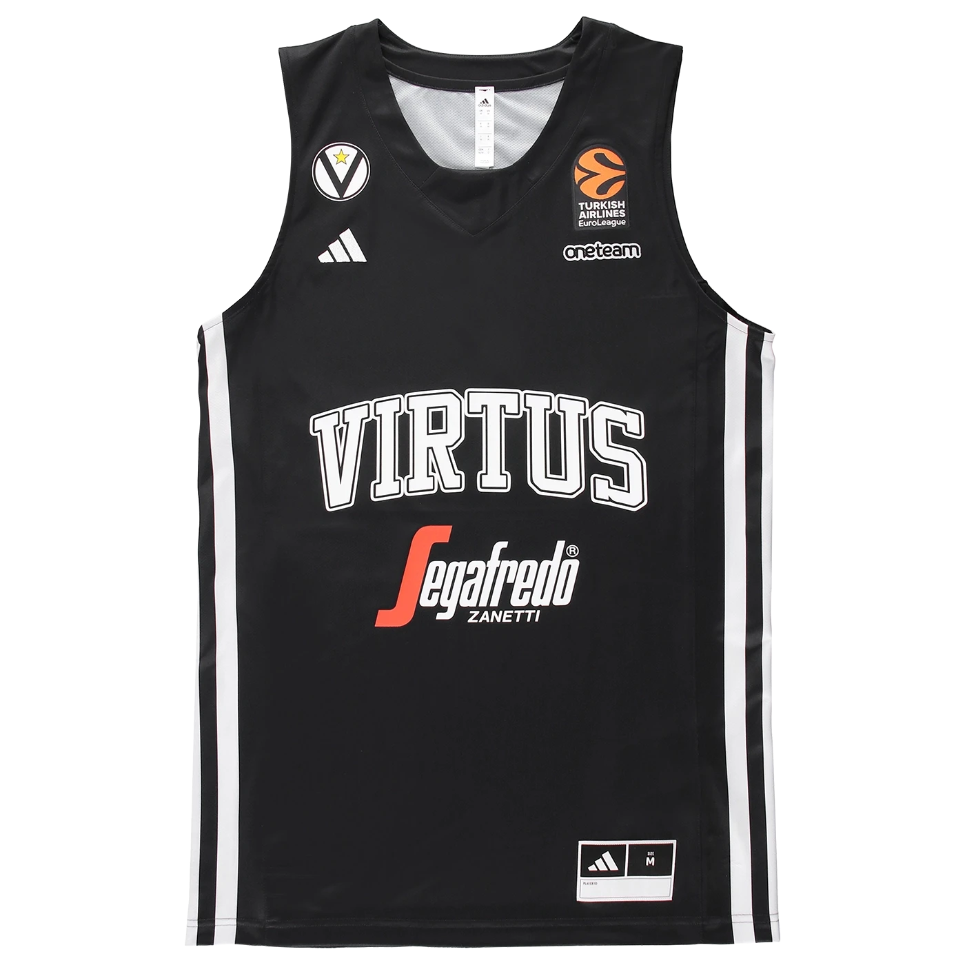 Virtus Bologna 2024-25 jersey black