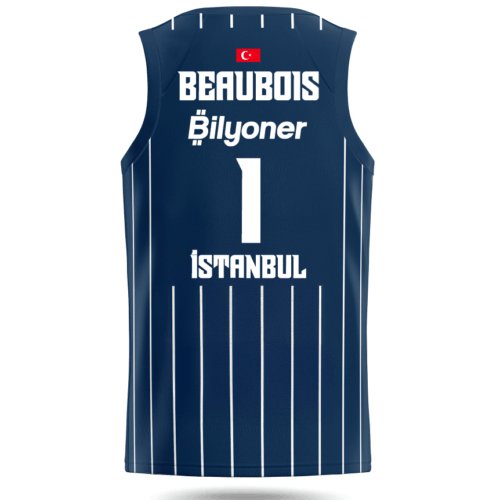 Maillot Efes Istanbul EuroLeague 2025-26 Arriere Beaubois