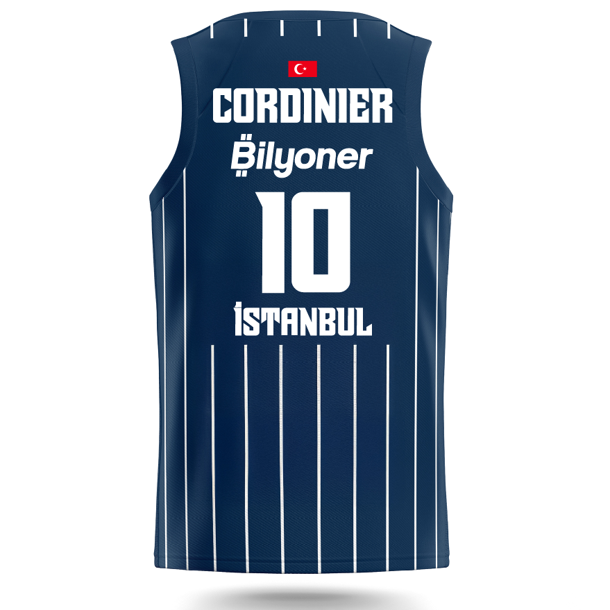 Maillot Efes Istanbul EuroLeague 2025-26 Arriere Cordinier