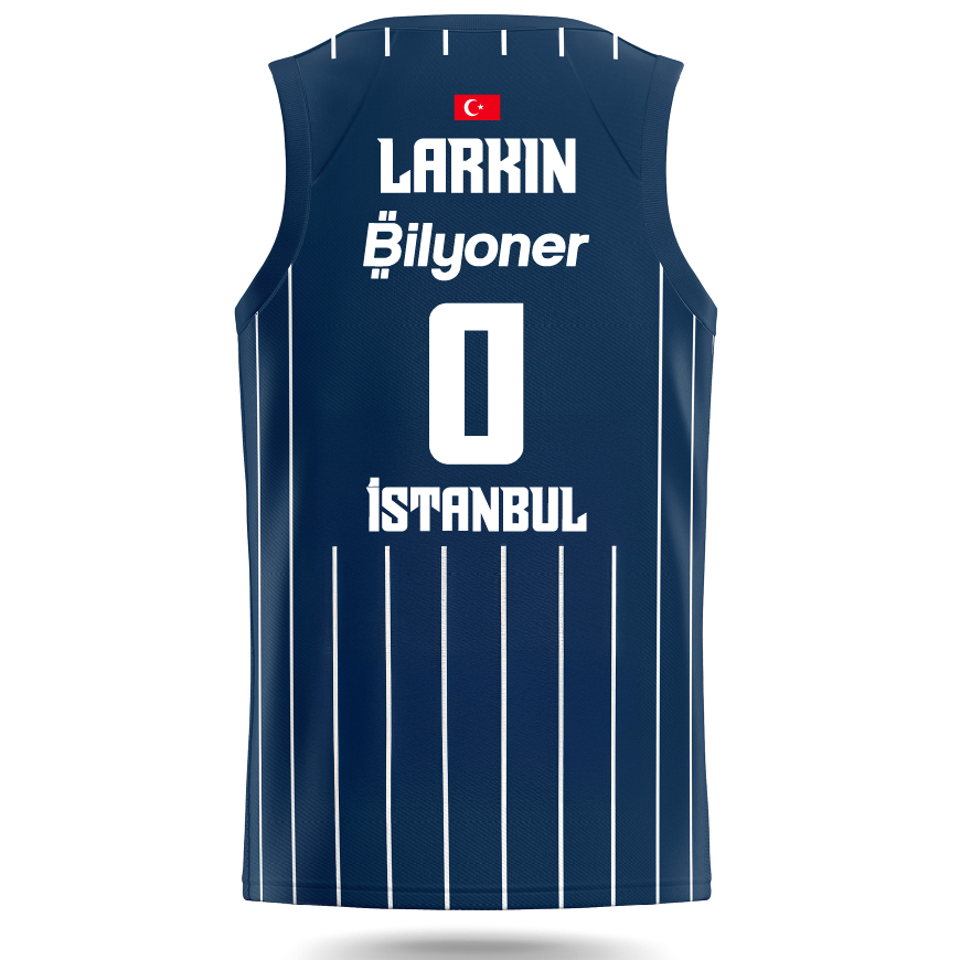 Maillot Efes Istanbul EuroLeague 2025-26 Arriere Larkin