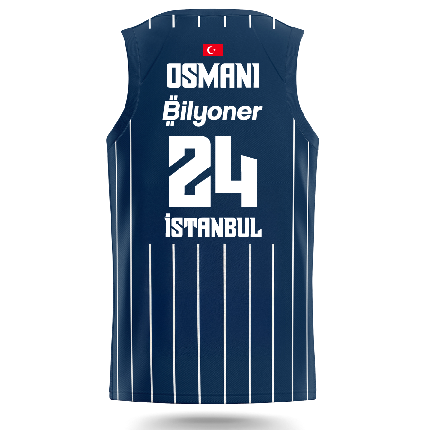 Maillot Efes Istanbul EuroLeague 2025-26 Arriere Osmani