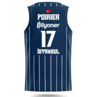 Maillot Efes Istanbul EuroLeague 2025-26 Arriere Poirier