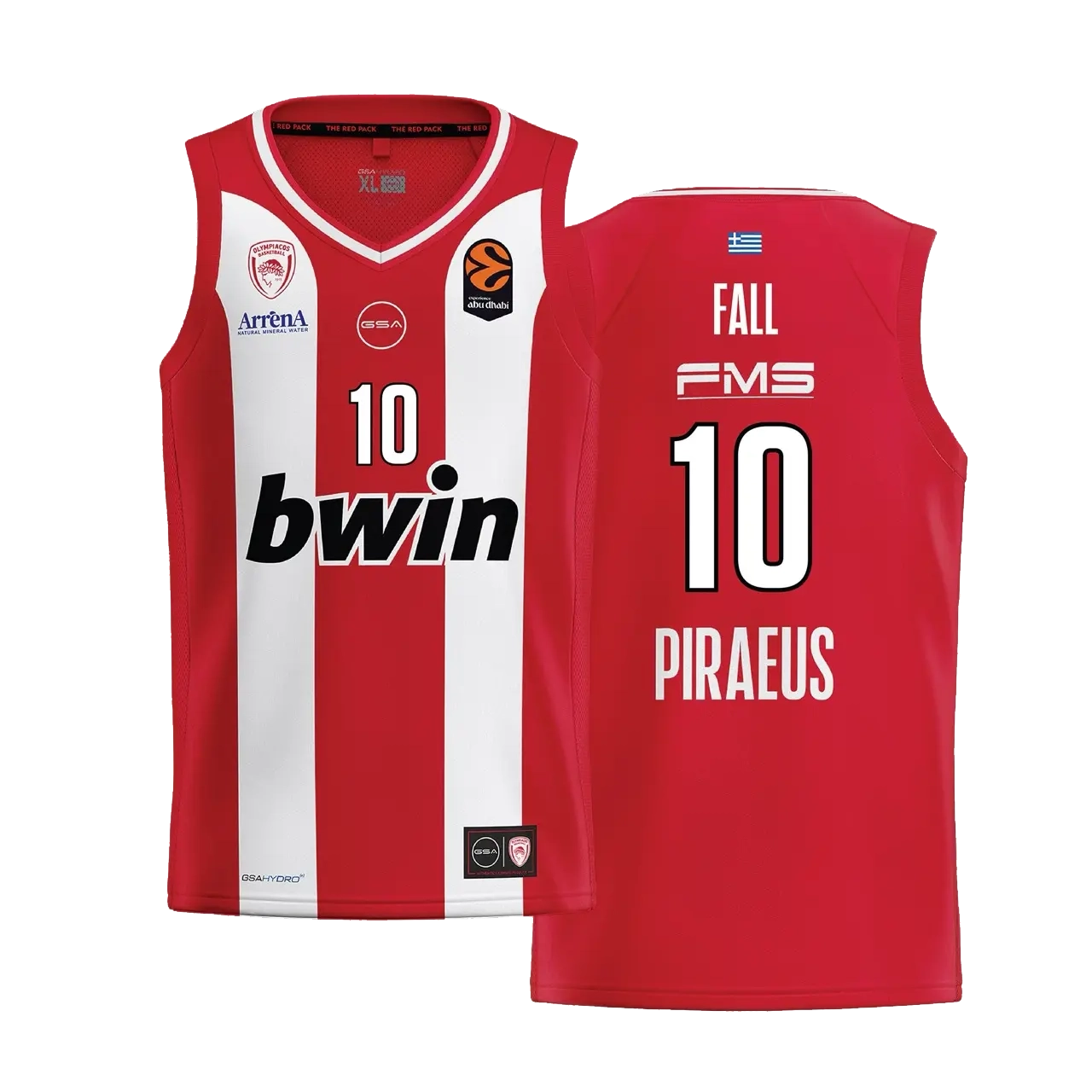 Maillot Olympiacos EuroLeague 2025-26 Fall