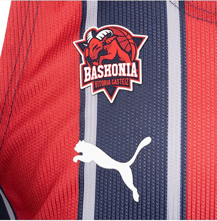 Maillot Baskonia Basket 2025-26 Logo