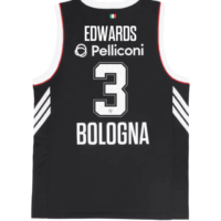 Maillot Virtus Bologne 2025-26 Edwards