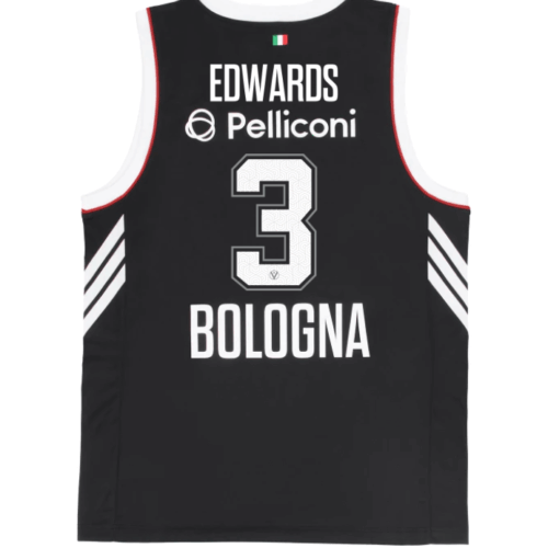 Maillot Virtus Bologne 2025-26 Edwards
