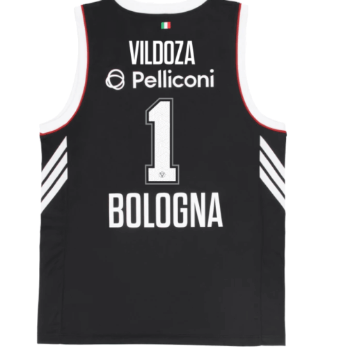 Maillot Virtus Bologne 2025-26 Vildoza