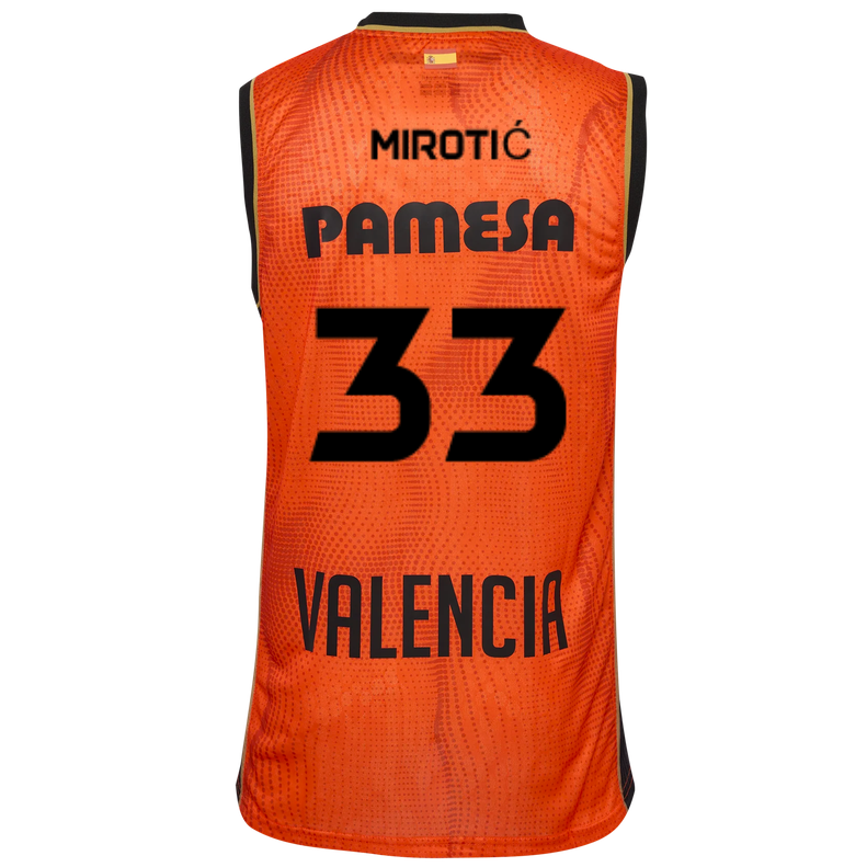 Maillot EuroLeague Valencia Nikola Mirotic